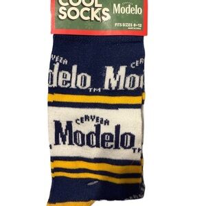Cool Socks Modelo  Blue and Yellow Casual Men’s Graphic Socks Set of 2